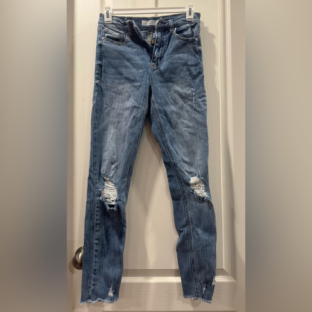 Dynamite Kate Distressed Blue Jeans